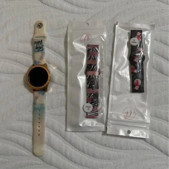 Rose Gold Galaxy Watch